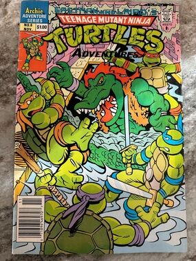 Teenage Mutant Ninja Turtles Adventures #6 November 1989